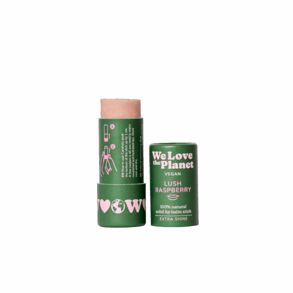 We Love the Planet - Naturlig læbepomade - Lush Raspberry Vegan