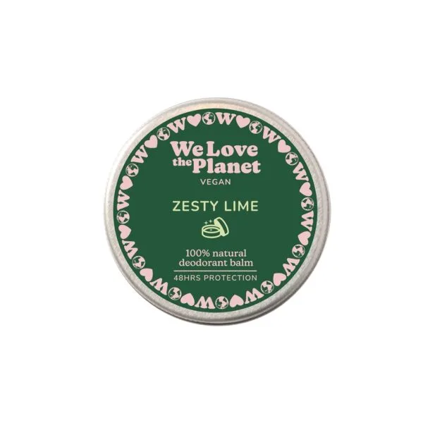 Økologisk Deodorant Creme - Zesty Lime  38g - Vegansk