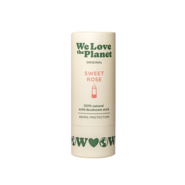 Økologisk deodorant stift - Sweet Rose 40g