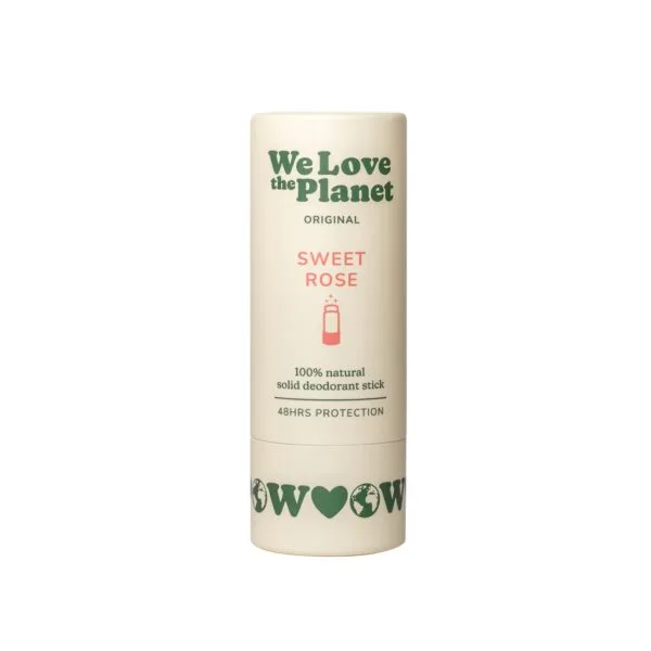 Økologisk deodorant stift - Sweet Rose 40g