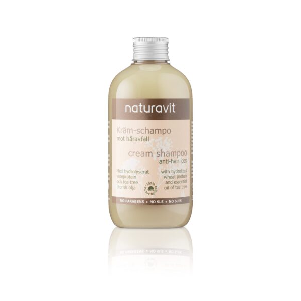 Cream Shampoo – Undgå hårtab - med ris olie 300 ml