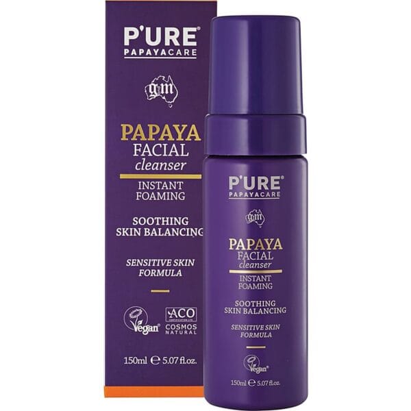 PURE Papaya Facial Cleanser 150ml