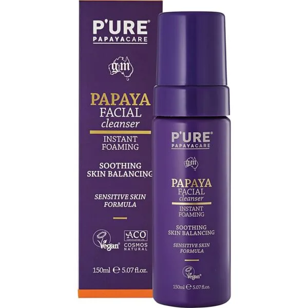 PURE Papaya Facial Cleanser 150ml