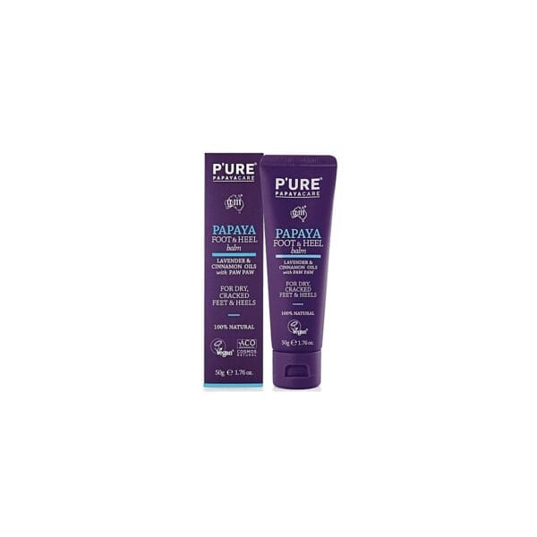 PURE Papaya Foot & Heel Balm 50g