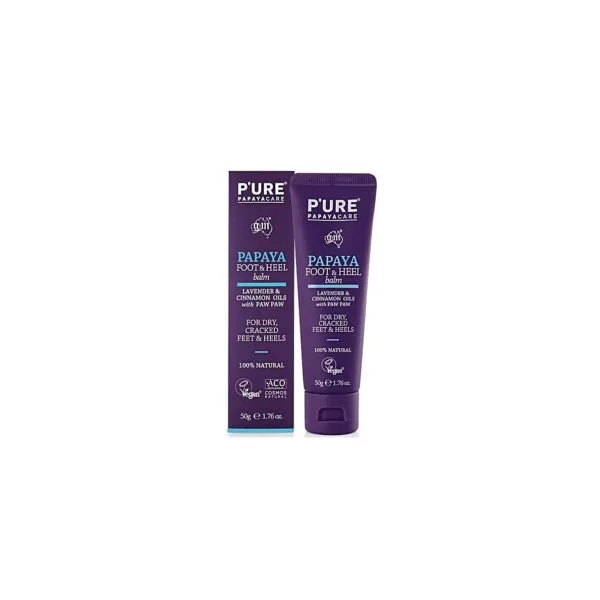 PURE Papaya Foot & Heel Balm 50g