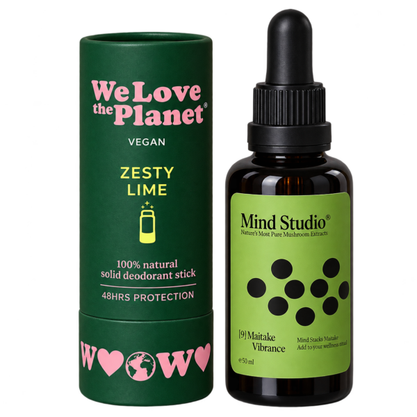 Naturligt Velvære Gavesæt – Maitake Vibrance & Zesty Lime